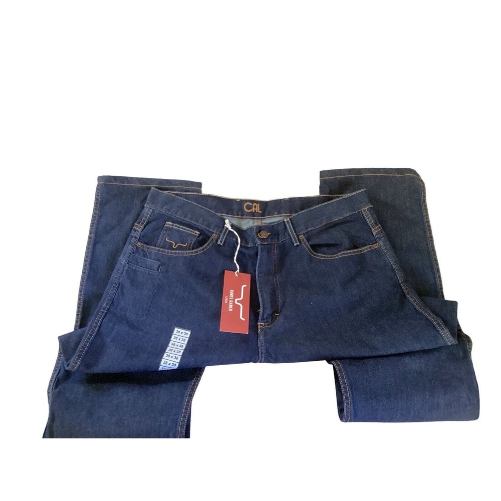 Mens Kimes James Ranch Jeans 38x38 Regularly Wash NWT